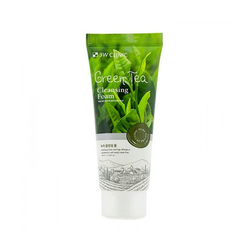 3W Clinic Green Tea Foam Cleansing