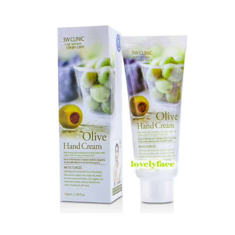 3W Clinic Olive Hand Cream