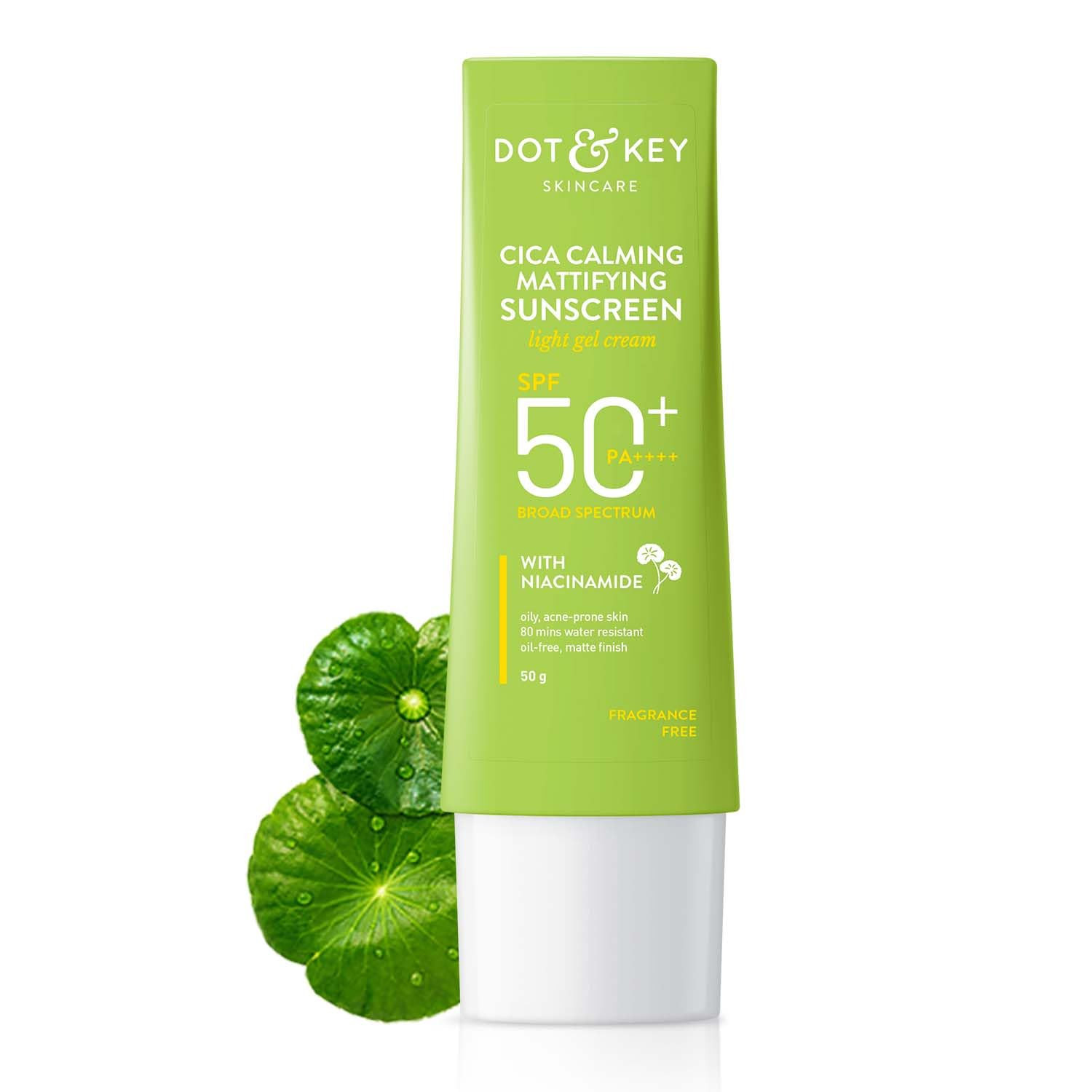 Dot & Key CICA Calming Mattifying Sunscreen SPF 50 PA++++