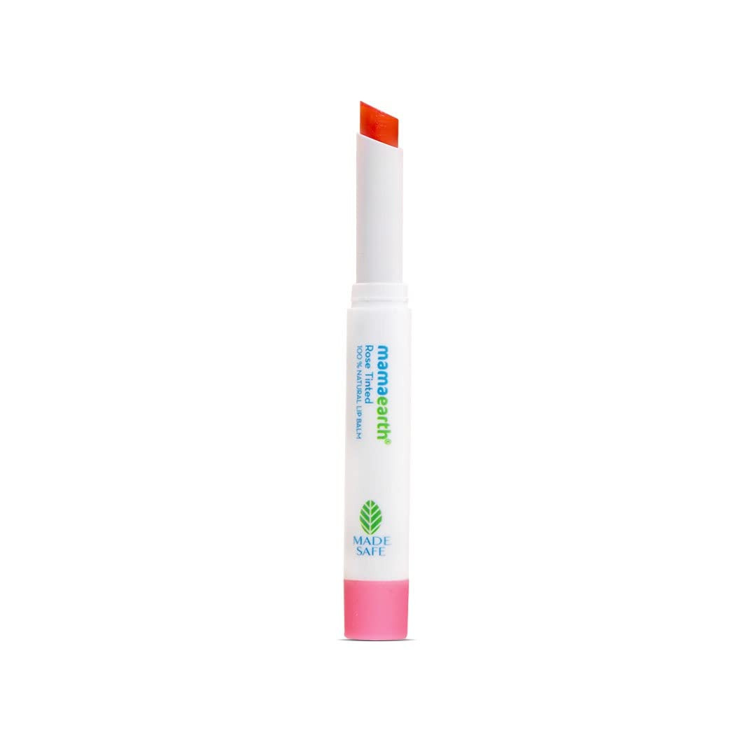 Mamaearth Rose Tinted Natural Lip Balm
