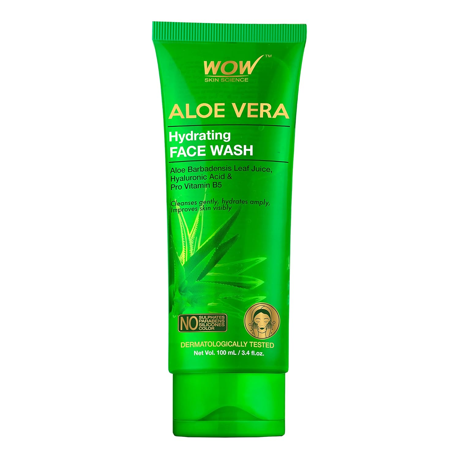 Wow Aloe Vera Hydrating Face Wash