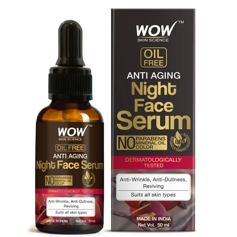 Wow Anti Aging Night Face Serum