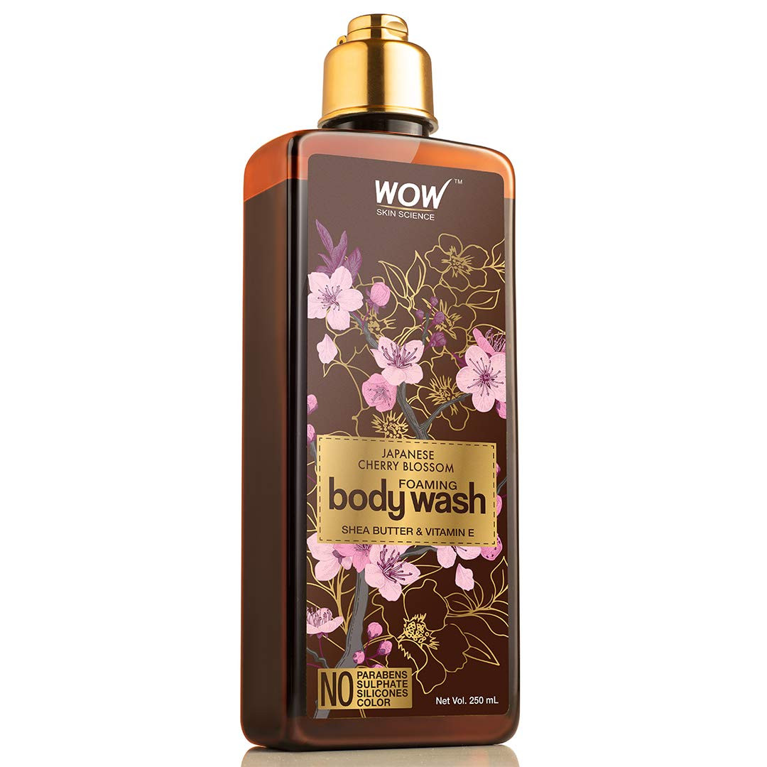 Wow Japanese Cherry Blossom Foaming Body Wash