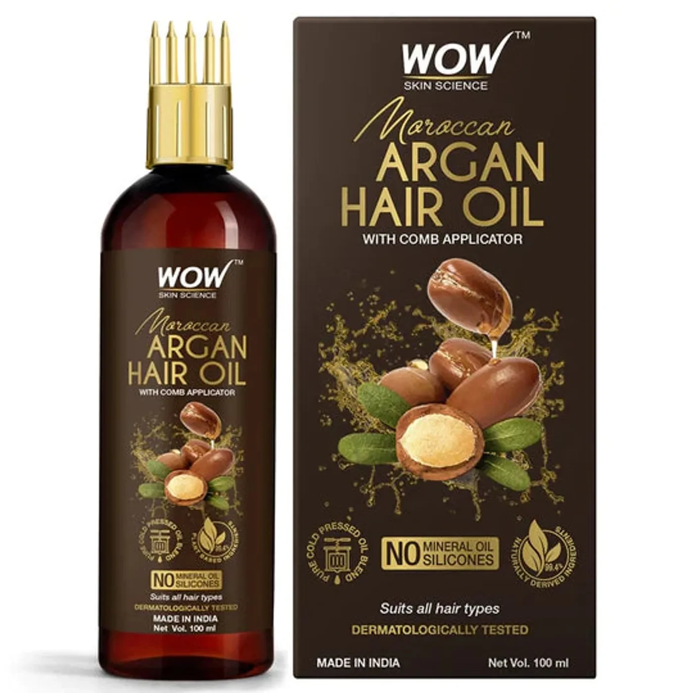 Wow Moroccan Argan Hair Oil