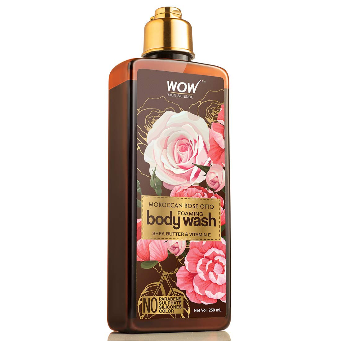 Wow Moroccan Rose Otto Foaming Body Wash