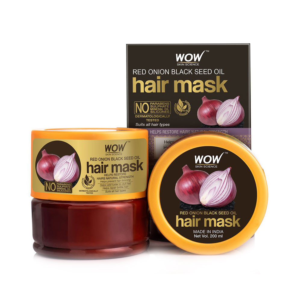 Wow Red Onion Black Seed Oil Hair Mask